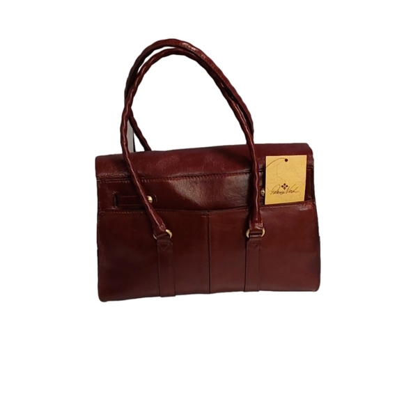 PATRICIA NASH HAND TOALED BRITISH TAN LEATHER HANDBAG - Picture 3 of 4